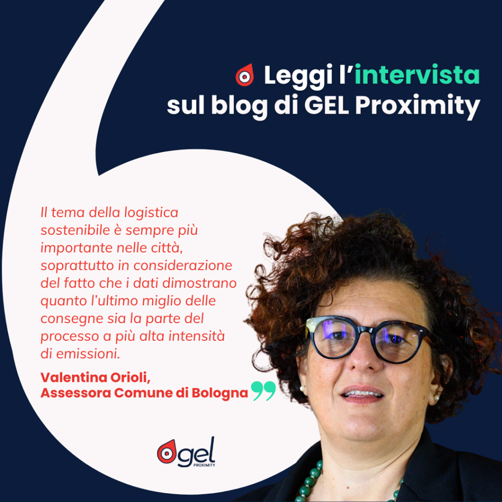 Intervista Valentina Orioli Comune di Bologna Logistica urbana logistica sostenibile spedizioni in città