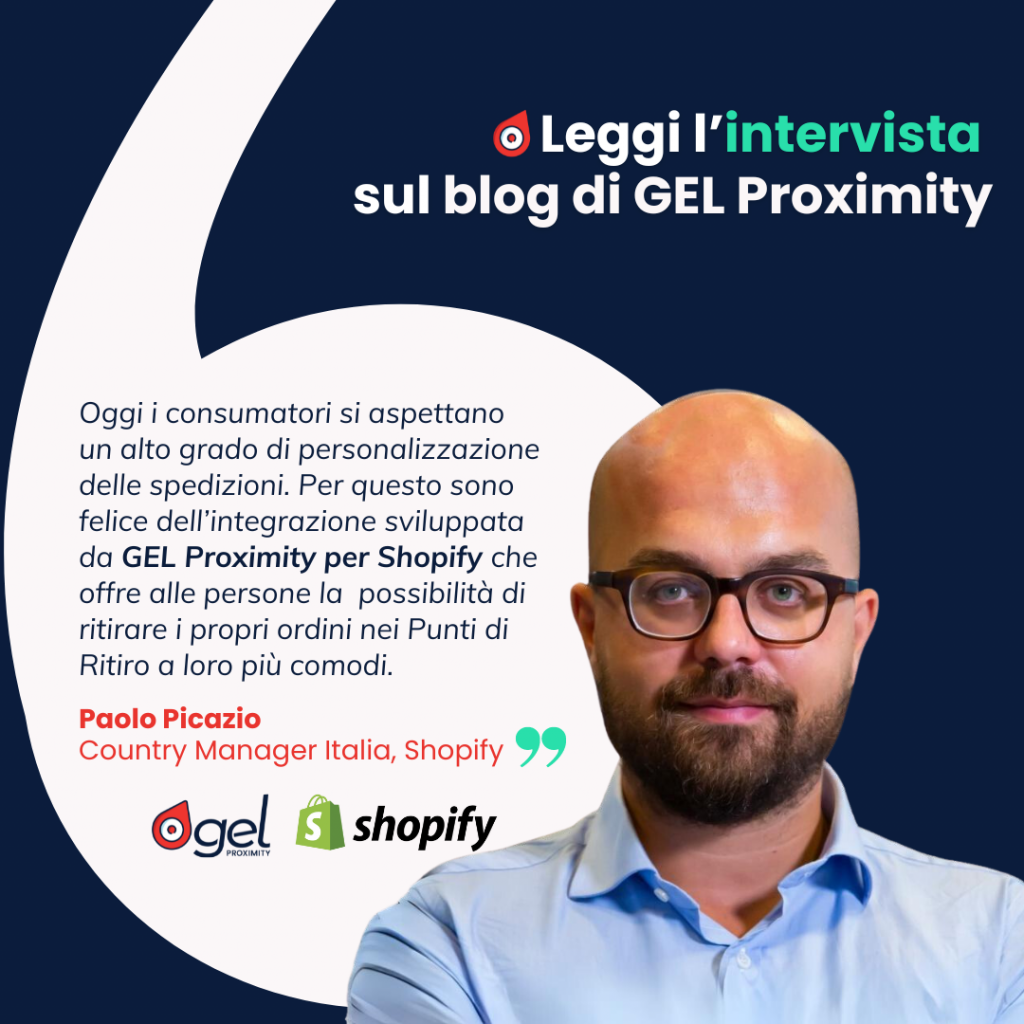 Paolo Picazio intervista sul futuro dell'eCommerce per GEL Proximity